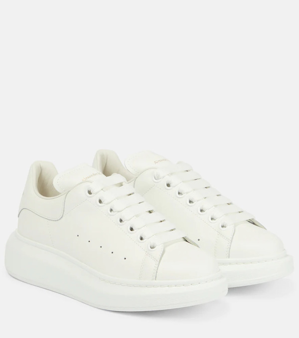  Mcqueen Mcqueen Oversized Leather Sneakers 