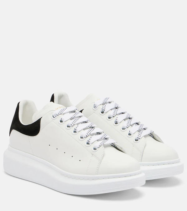  Mcqueen Mcqueen Oversized Leather Sneakers 