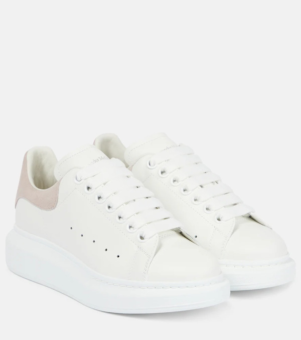  Mcqueen Mcqueen Oversized Leather Sneakers 