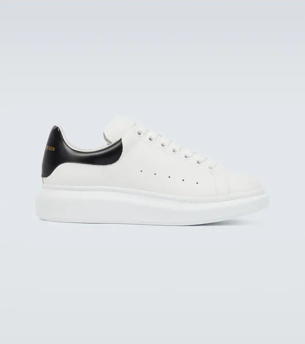  Mcqueen Mcqueen Oversized Leather Sneakers 