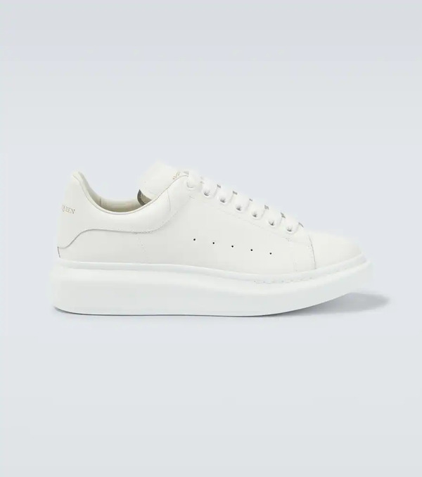  Mcqueen Mcqueen Oversized Leather Sneakers 