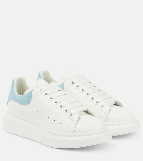  Mcqueen Mcqueen Oversized Leather Sneakers 