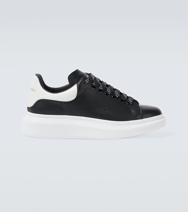  Mcqueen Mcqueen Oversized Leather Sneakers 