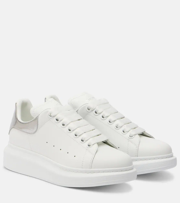 Mcqueen Mcqueen Oversized Leather Sneakers 
