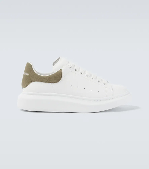  Mcqueen Mcqueen Oversized Leather Sneakers 