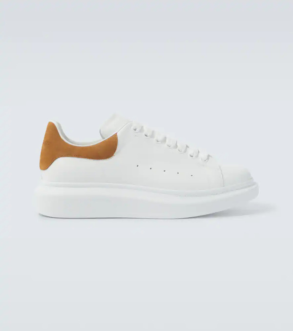  Mcqueen Mcqueen Oversized Leather Sneakers 