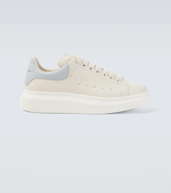  Mcqueen Mcqueen Oversized Leather Sneakers 