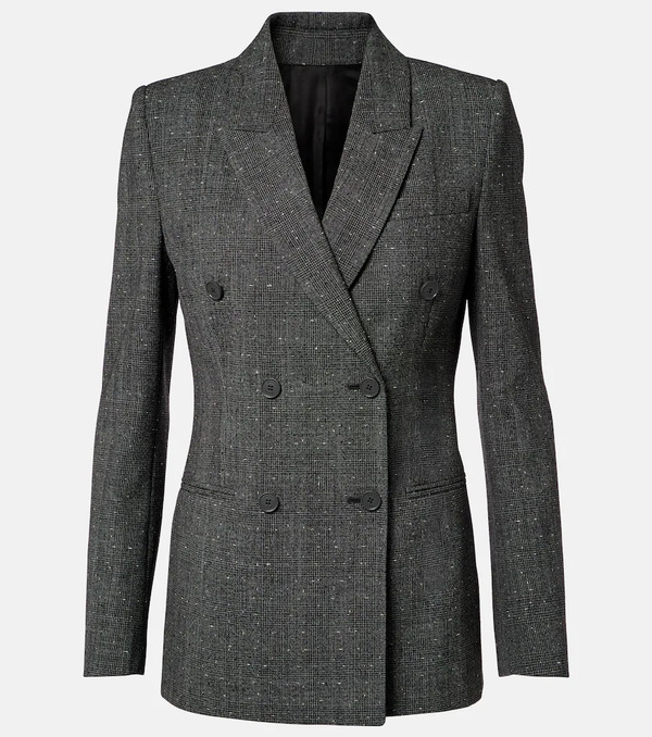  Mcqueen Mcqueen Prince Of Wales Check Wool Blazer 