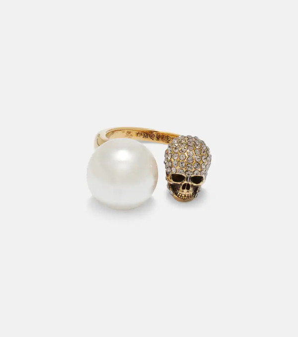 Mcqueen Mcqueen Skull Embellished Ring 