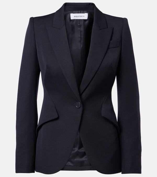  Mcqueen Mcqueen Wool Blazer 