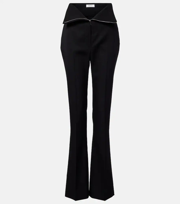  Mcqueen Mcqueen Wool Bootcut Pants 