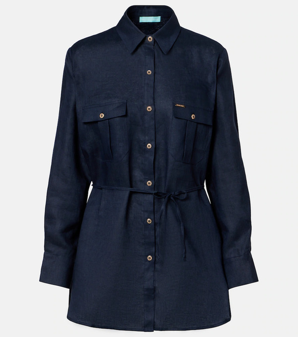  Melissa Odabash Melissa Odabash Ariel Linen Shirt 