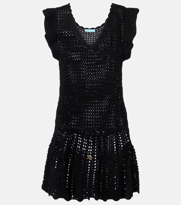  Melissa Odabash Melissa Odabash Bailey Knitted Cotton Minidress 