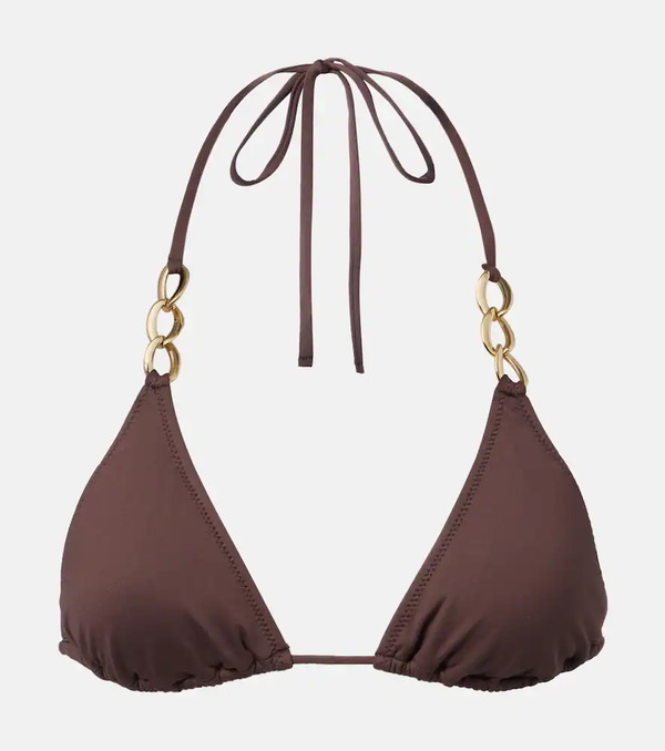  Melissa Odabash Melissa Odabash Chain-detail Bikini Top 