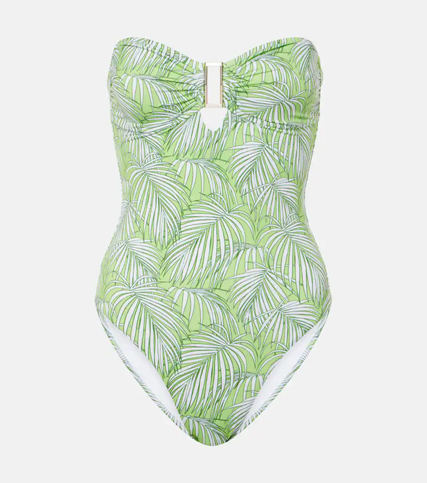  Melissa Odabash Melissa Odabash Como Printed Strapless Swimsuit 
