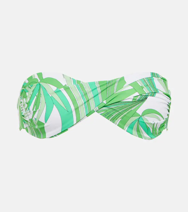  Melissa Odabash Melissa Odabash Martinique Printed Bandeau Bikini Top 