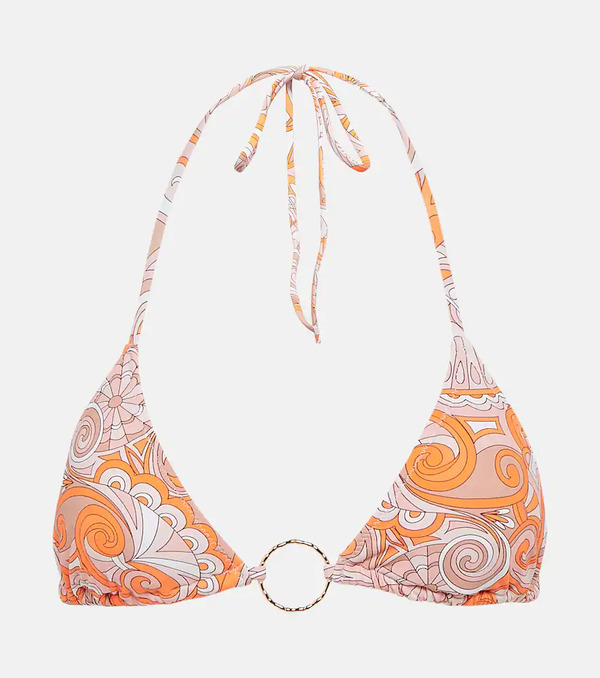  Melissa Odabash Melissa Odabash Miami Printed Bikini Top 