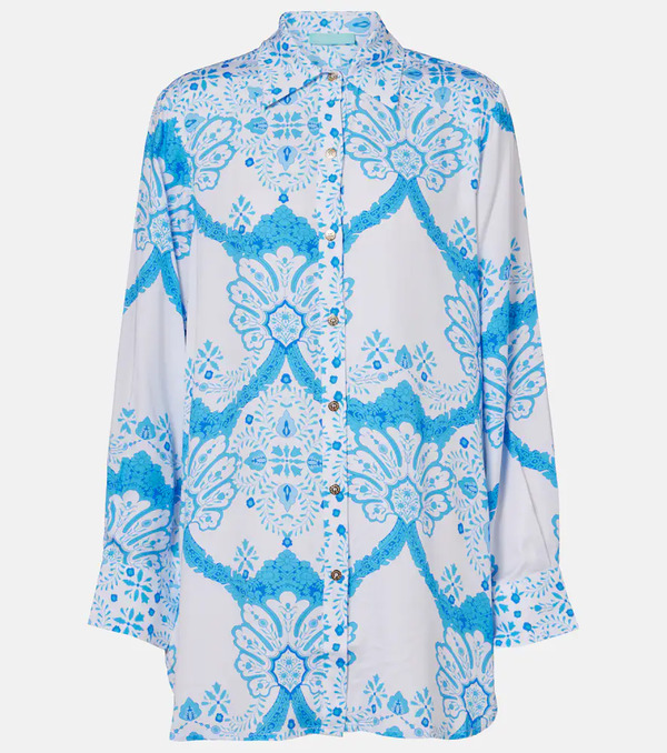  Melissa Odabash Melissa Odabash Paige Printed Shirt 