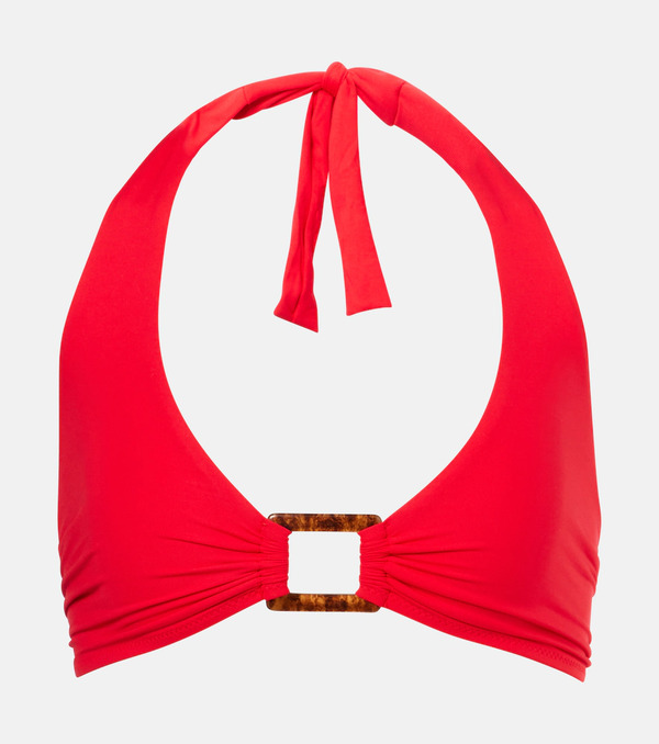  Melissa Odabash Melissa Odabash Paris Embellished Bikini Top 