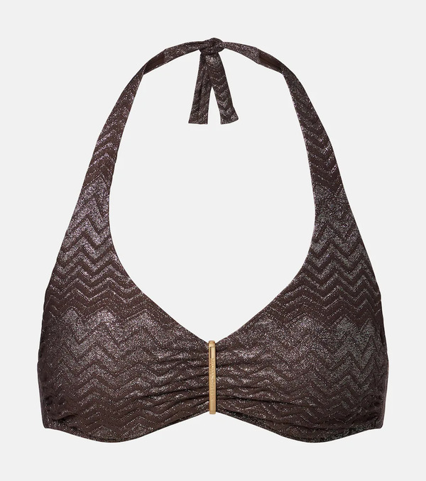  Melissa Odabash Melissa Odabash Provence Halterneck Bikini Top 