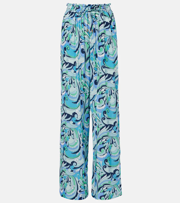  Melissa Odabash Melissa Odabash Reese Printed Palazzo Pants 