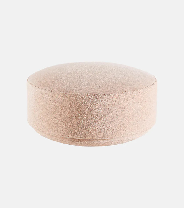 Michael Verheyden Michael Verheyden Pastille Suede And Wood Container 