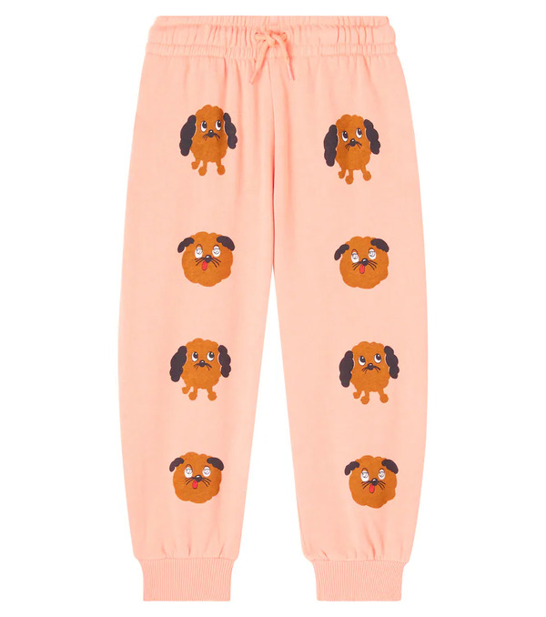  Mini Rodini Mini Rodini Doggies Printed Cotton Sweatpants 