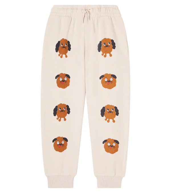  Mini Rodini Mini Rodini Doggies Printed Cotton Sweatpants 