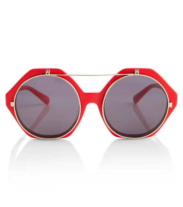  Mini Rodini Mini Rodini Flip-up Round Sunglasses 