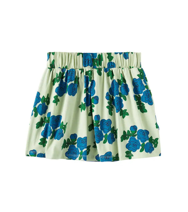  Mini Rodini Mini Rodini Floral Cotton-blend Skirt 