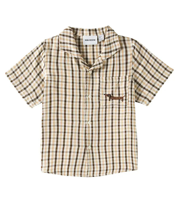 Mini Rodini Mini Rodini Gingham Shirt 