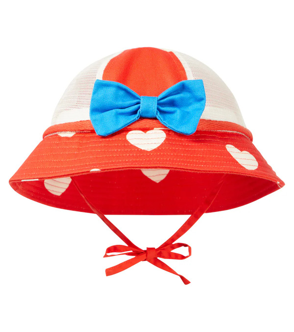  Mini Rodini Mini Rodini Hearts Cotton Hat 