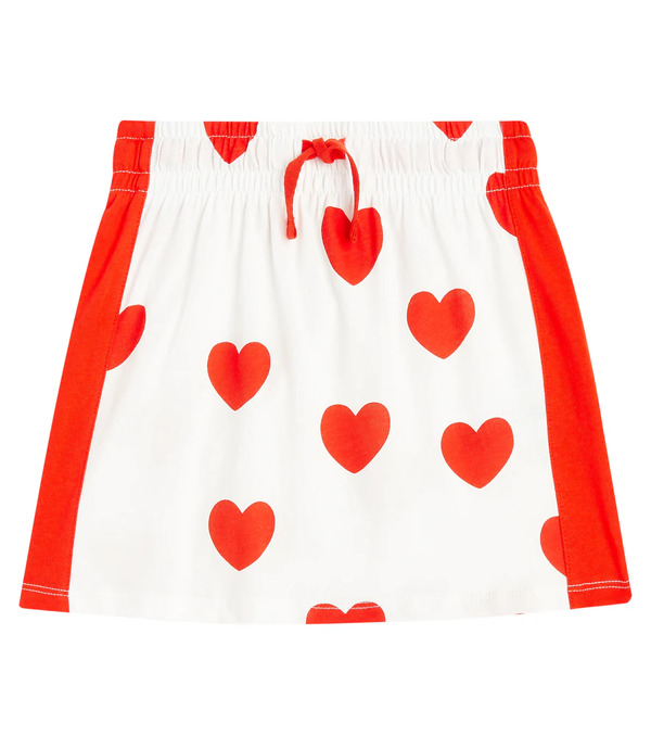  Mini Rodini Mini Rodini Hearts Cotton Skirt 
