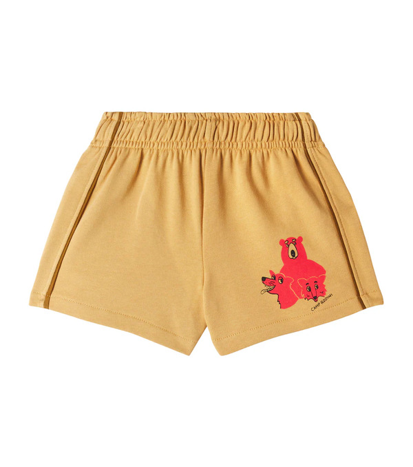 Mini Rodini Mini Rodini Printed Cotton Jersey Shorts 