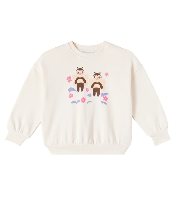  Mini Rodini Mini Rodini Printed Cotton Jersey Sweatshirt 