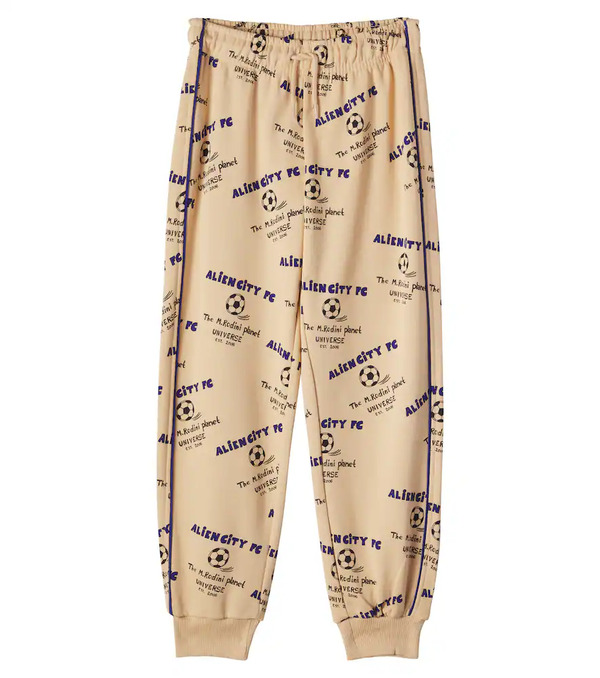  Mini Rodini Mini Rodini Printed Cotton Sweatpants 