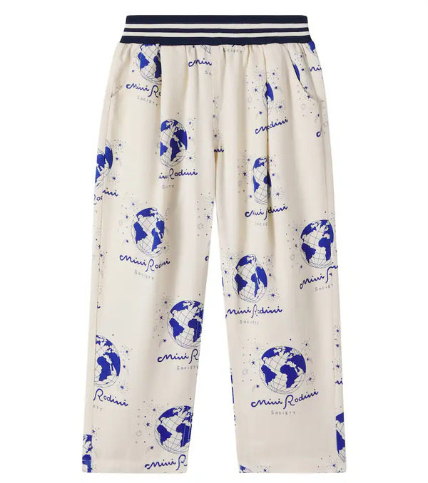  Mini Rodini Mini Rodini Society Printed Shorts 