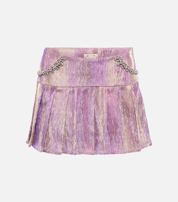  Miss Sohee Miss Sohee Embellished Pleated Miniskirt 