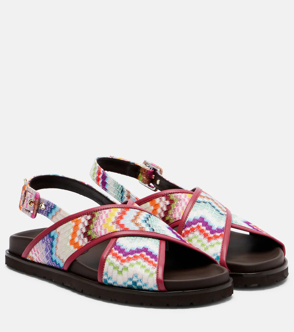  Missoni Missoni Allan Zigzag Sandals 