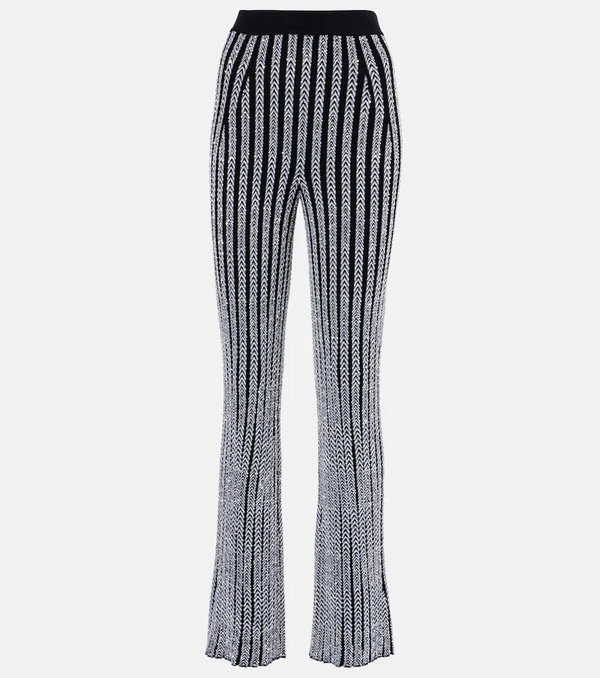  Missoni Missoni Chevron Lame Flared Pants 