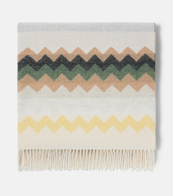  Missoni Missoni Clifford Zigzag Wool-blend Throw 