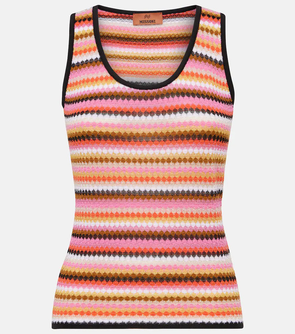  Missoni Missoni Cotton-blend Tank Top 