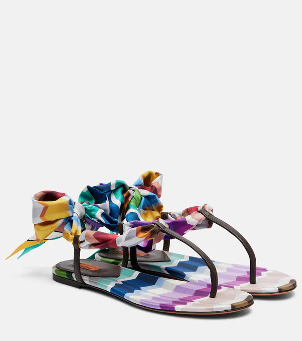  Missoni Missoni Dora Twill Sandals 