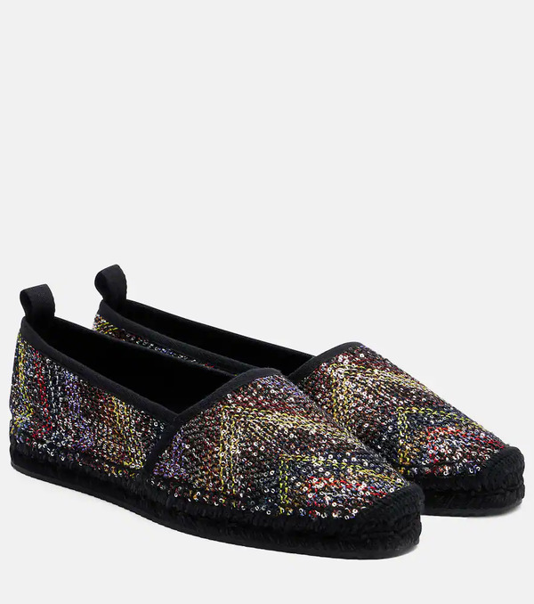  Missoni Missoni Elle Sequined Espadrilles 