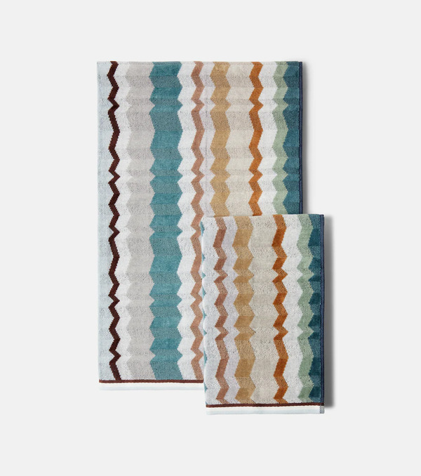  Missoni Missoni Eva Set Of 2 Cotton Terry Towels 