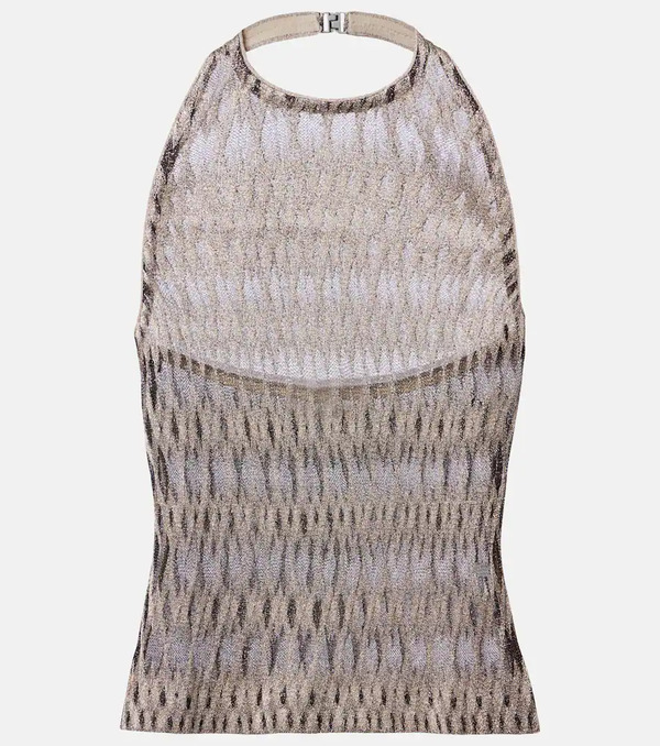  Missoni Missoni Halterneck Lame Top 