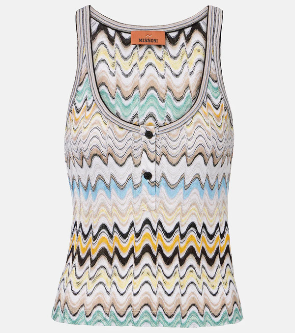  Missoni Missoni Intarsia Tank Top 