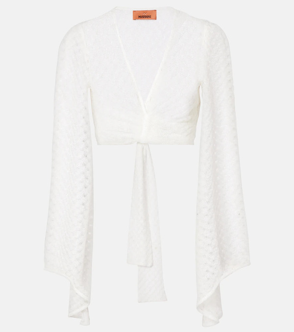  Missoni Missoni Lame Crop Top 