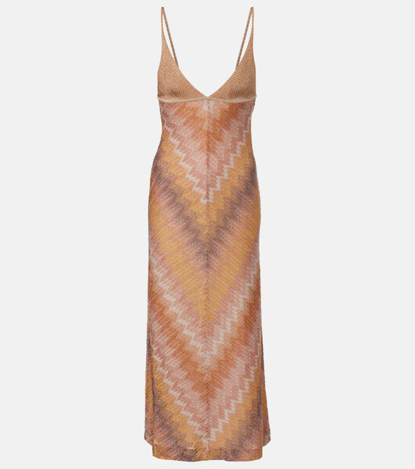  Missoni Missoni Lame Midi Dress 