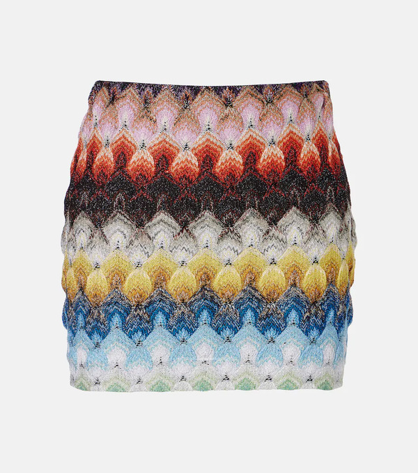  Missoni Missoni Lame Miniskirt 